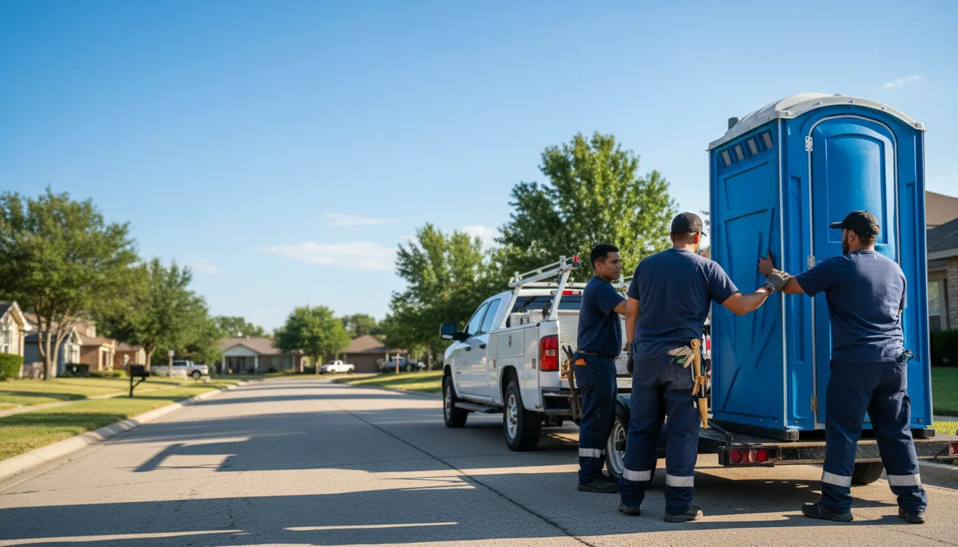 Portable Toilet Rental in Plano, IL near me